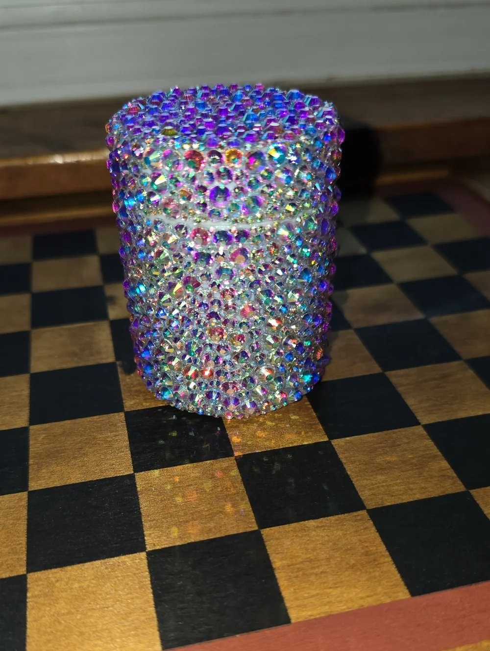 Rhinestone Storage Bottle